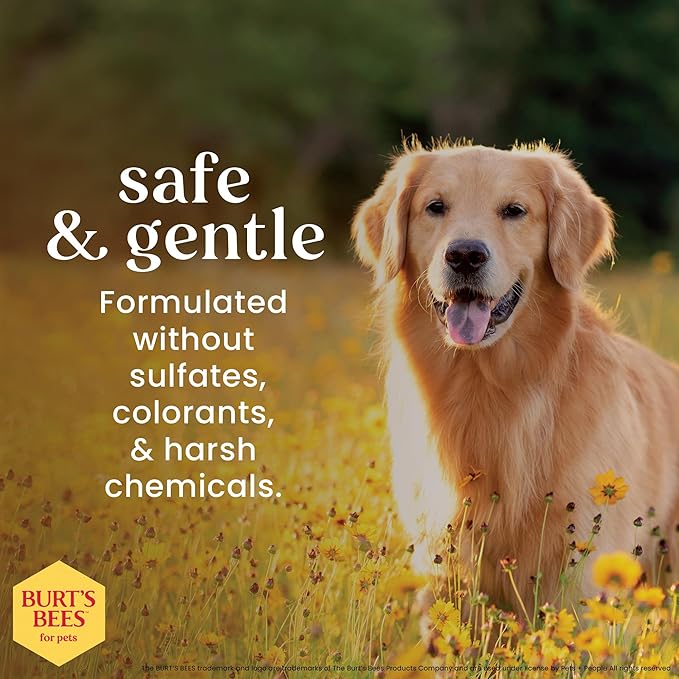 Burt's Bees for Pets Multipurpose Dog Wipes with Honey, Grapefuit Fragrance, 98% Natural Origin Formulas, Hypoallergenic Dog Wipes Cleaning, Dog Cleaning Wipes, Dog Wipes for Paws and Butt, 100ct