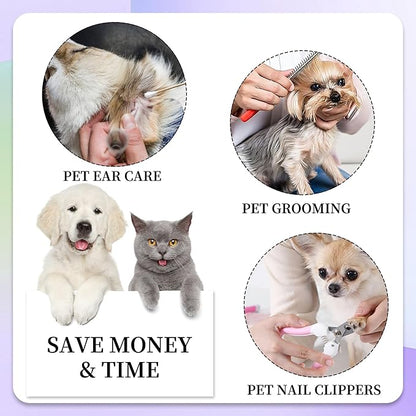 PatiencET Dog Grooming Hammock for Small Dogs Pet Hammock for Nail Trimming Dog Sling for Nail Clipping Dog Hanging Harness (Black S)