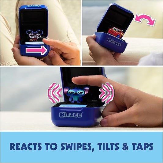 BITZEE, Disney with 30 Interactive Characters Inside, Reacts to Swipes, Tilts & Taps, Disney Toys & Digital Pet Boys & Girls Toys