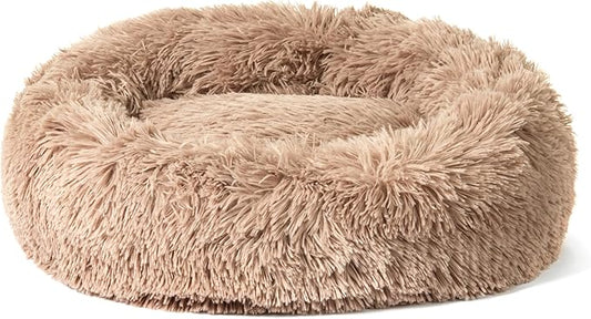 JDR Luxury Pet Beds for Dogs and Cats| Donut Cuddler| Cozy Soft Material| Easy Machine Washable| All Breeds and Sizes| Small| Medium| Large| X-Large (Small)