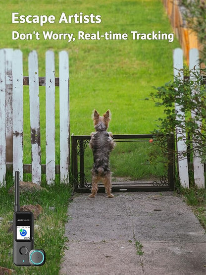 Aorkuler GPS Dog Tracker – No Phone, No Signal, No Subscription | Real-Time Direction & Distance Up to 3.5 Miles | Built for Hiking, Farms & Off-Grid Adventures (Tracker 2)