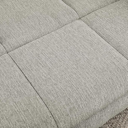 Dog Couch Bed with Backrest and Armrest, Durable Pet Sofa with Soft Foam Cushion, Elevated Dog Couch Bed with Legs for Medium and Large Dogs, Beige
