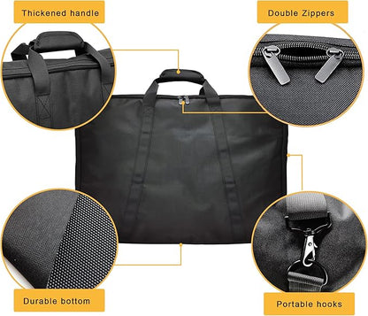 32" Dog Playpen Storage Bag, Suitable for Foldable Exercise Pet Playpens, Dog Fence Travel Bag With Handles For Camping and RV Trip, Waterproof Oxford Fabric