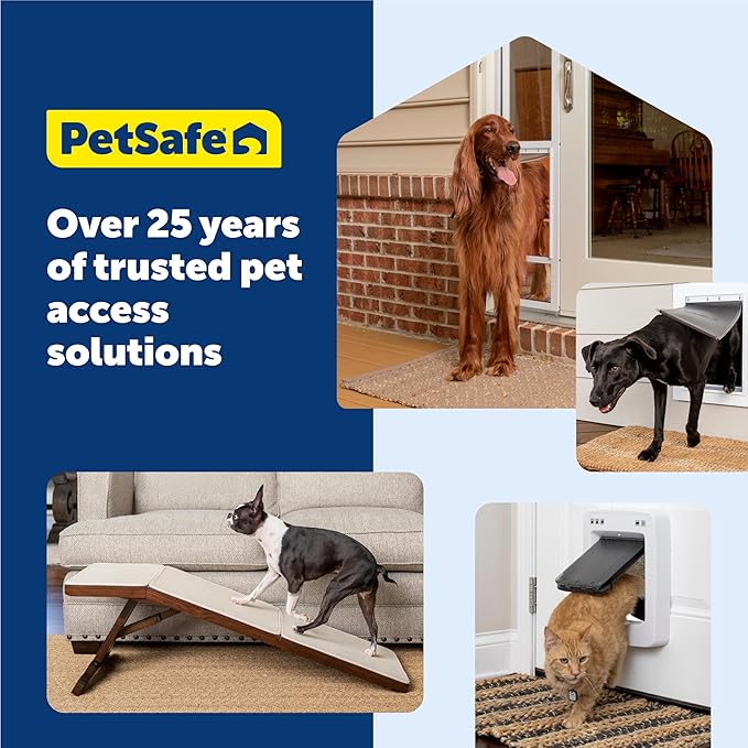PetSafe Closing Panel Pet Door Cover - Restrict Pet Access - Durable Plastic Cover - Rust-Proof - Easy to Use - X-Large