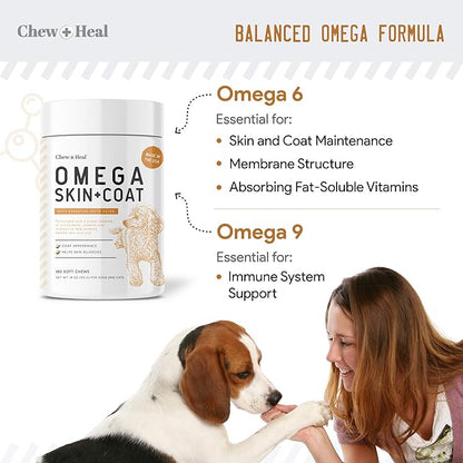 Omega Skin + Coat Dog Supplement