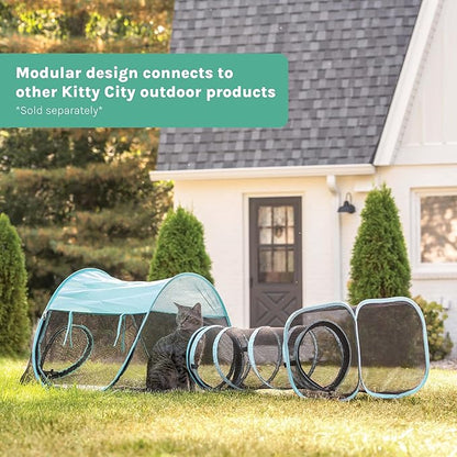 Kitty City Outdoor Catio Furniture and Play Kits for Cats, Play Tent
