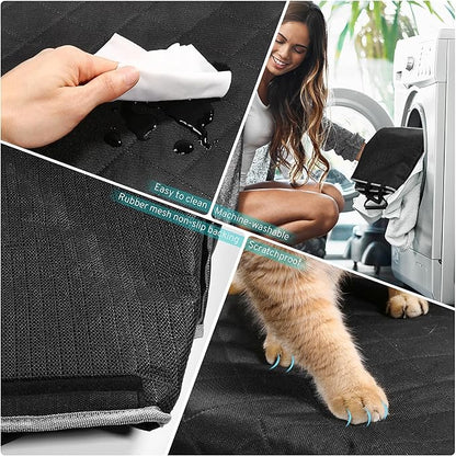 Dog Car Seat Cover Compatible with Lexus NX RX ES is 250 350 350h 450h 500h 300h 200t Back Seat Accessories, Waterproof Pet Bench Backseat Covers with Non-Slip Backing - 2026 New