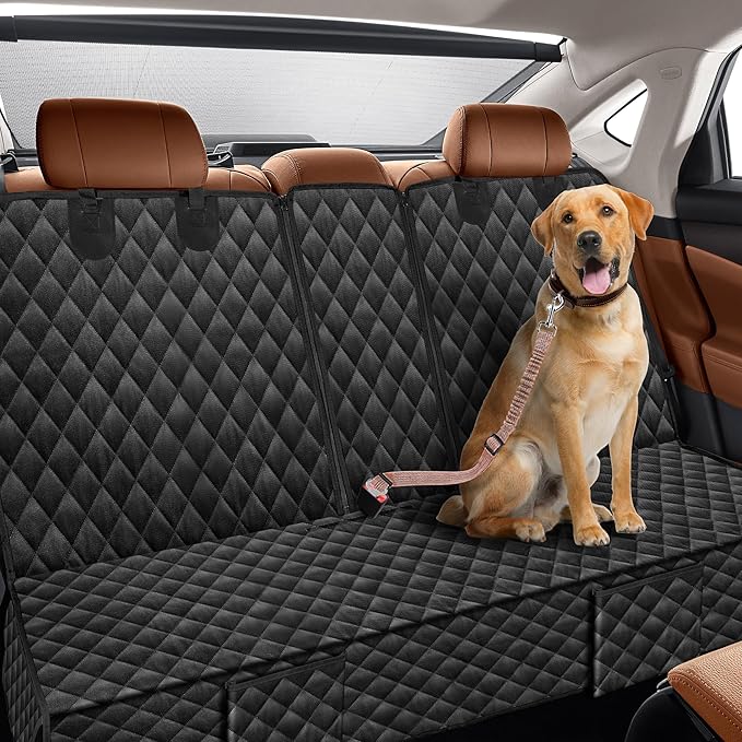 Dog Car Seat Cover for Back Seat Compatible with Mazda CX90 CX-90 CX9 CX-9 CX70 CX60 CX-60 Accessories, Waterproof Non-Slip Pet Bench Backseat Covers 2026 New