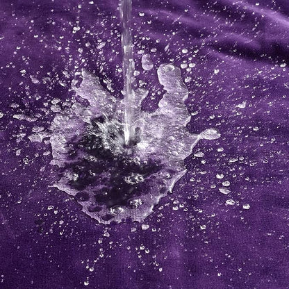 Waterproof Blanket for Bed Couch Sofa, Soft Liquid Pee Proof Pet Blanket for Dog Puppy Cat, Reversible Sherpa Fleece Furniture Protector (Dark Purple, 30x40 inches)