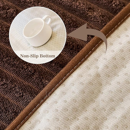 MYSKY HOME 100% Waterproof Couch Cover, Couch Covers for Dogs Washable, Non Slip Couch Covers for 3 Cushion Sofa Pet Friendly, Sofa Covers Slipcovers Furniture Protector Dog Bed Cover, Brown35 x82.7