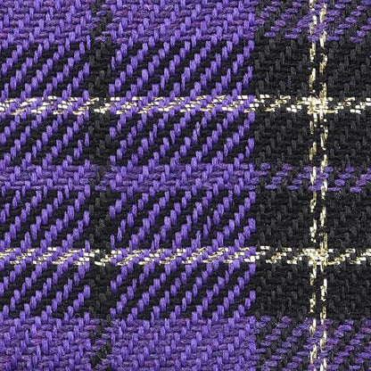 GAMUDA Small Dog Harness Collar and Leash Set, Step in No Chock No Pull Soft Mesh Adjustable Dog Vest Harnesses Plaid Reflective for Dogs Puppy Cats Kitten Rabbit (Purple, XXS)