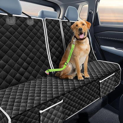 Dog Car Seat Cover for Back Seat Compatible with Ford F150 F-150 F250 Truck Lariat King Ranch Platinum XL XLT Limited Raptor Accessories 2000-2026, Waterproof Pet Bench Rear Seat Covers