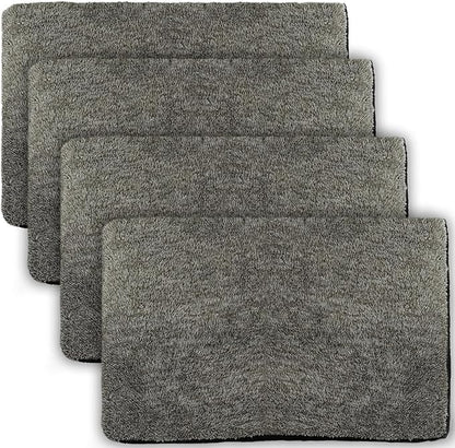 Self-Warming Cat Bed Pad, 4-Pack 30x20 inches Self-Heating Cat Bed Mat Thermal Blanket for Indoor Cats & Dogs