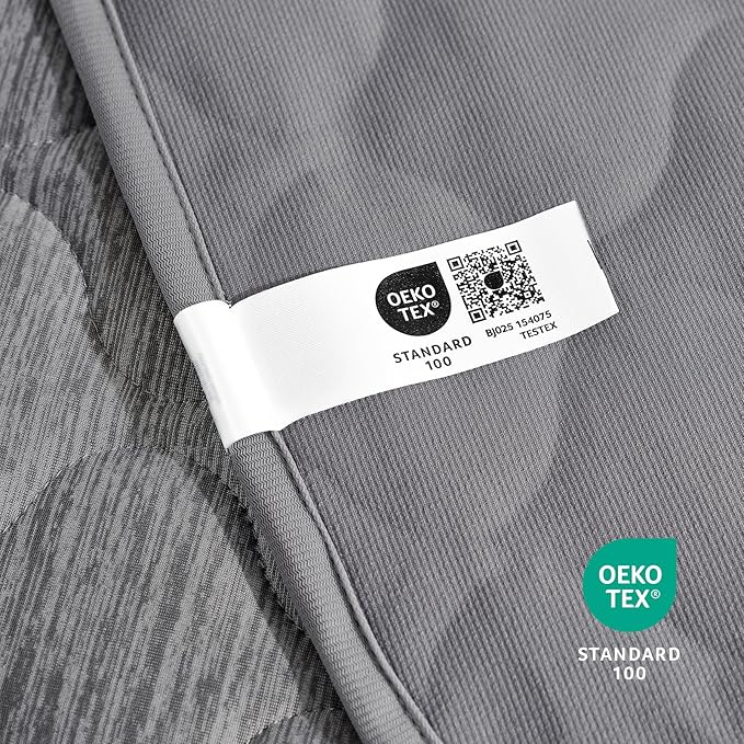 Cozy Bliss Deluxe Leakproof Cooling Blanket for Medium Dog Q-Max 0.5, Soft & Durable Washable Pet Cooling Mat for Hot Weather, Livingroom, Pet Throw & Couch Protector, Charcoal Grey, 30"x40"
