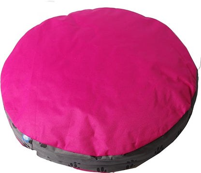 Pet Brands Colours of Hot Pink Dog Bed, Large