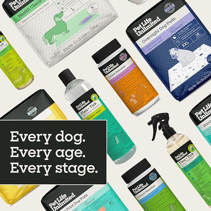 Pet Life Unlimited Dog Ear Wipes, Dog Eye Wipes - Plant-Based Dog Ear Cleaner Wipes with Moisturizing Aloe Leaf & Soothing Chamomile - Fragrance Free Eye and Ear Wipes for Dogs - 30 Count (Pack of 1)