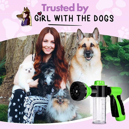 Girl With The Dogs Soap & Shampoo Dispenser for Pet Wash and Garden Hose Sprayer Nozzle