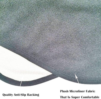 Car Seat Cover Protector Front Seats,for Gym Workout,Running,Swimming,Beach and Hiking,Waterproof Sweat Towel Bucket Seat Covers for Cars SUV Trucks (Grey, 2Pcs)