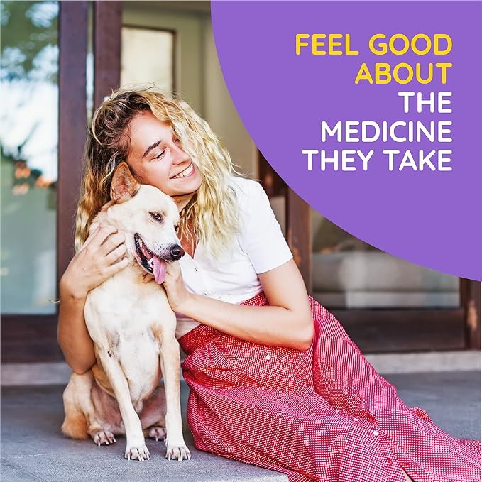 T-Relief Pet Calming for Dog & Cat Natural Comfort Remedy for Nervousness & Stress with Chamomile + 9 Soothing Actives Relaxing Herbal Relief - 90 Tablets
