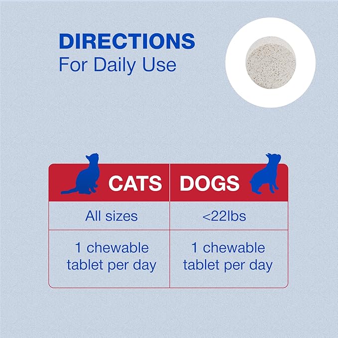 Nutramax Laboratories Cobalequin B12 Supplement for Cats and Small Dogs, 45 Count (Pack of 2)
