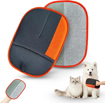 Pet Hair Removal Glove | Soft Grooming Brush for Dogs & Cats | Massage Tool | Easy Hair Removal for Furniture and Clothes | Reusable Pet Hair Remover for Couch, Carpet & Car Seats 1PCS
