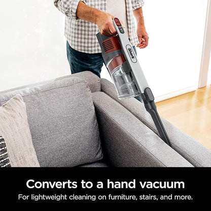 Shark Pet Pro Cordless Stick Vacuum with MultiFLEX, HEPA Filter, Lightweight, Powerful Suction, 40min Runtime, Removable Hand Vacuum, Includes Crevice Tool & Dusting Brush, UZ351H (Renewed)